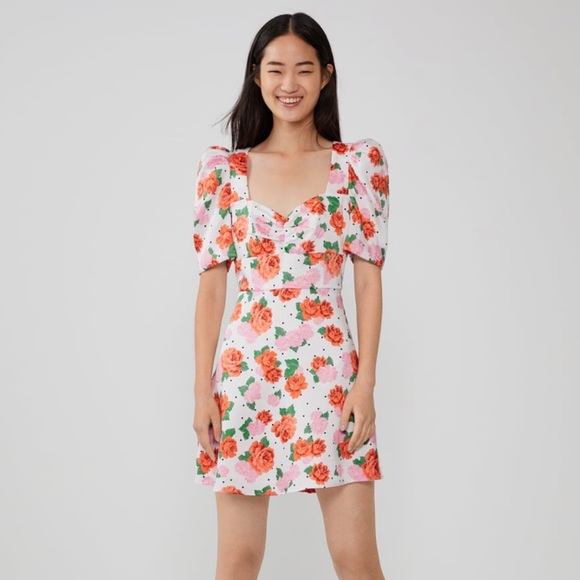 Zara Dresses & Skirts - Floral Print Dress